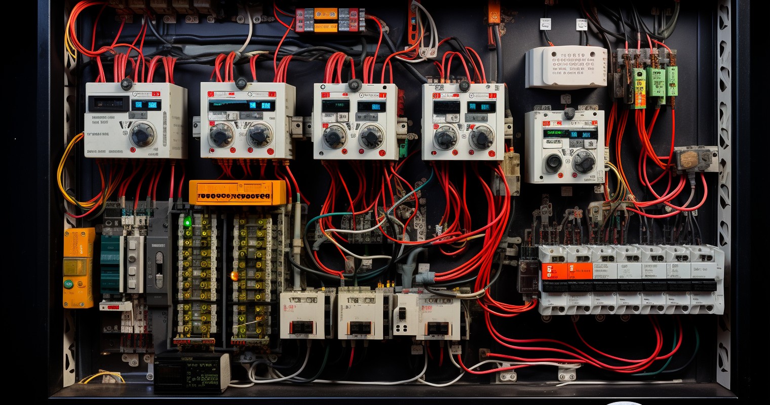 Electrical panel setup for an industrial client