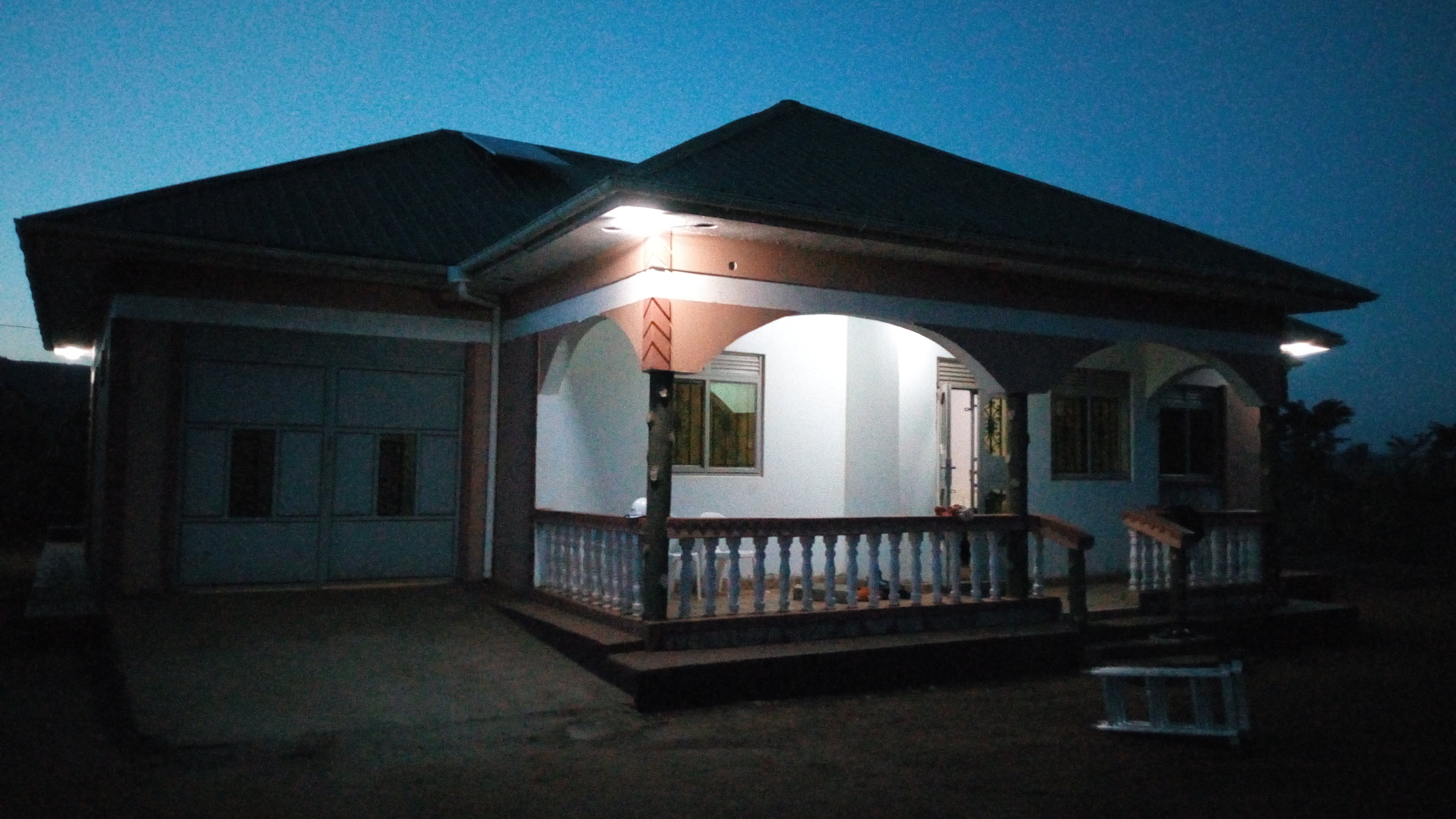 A residential solar installation project